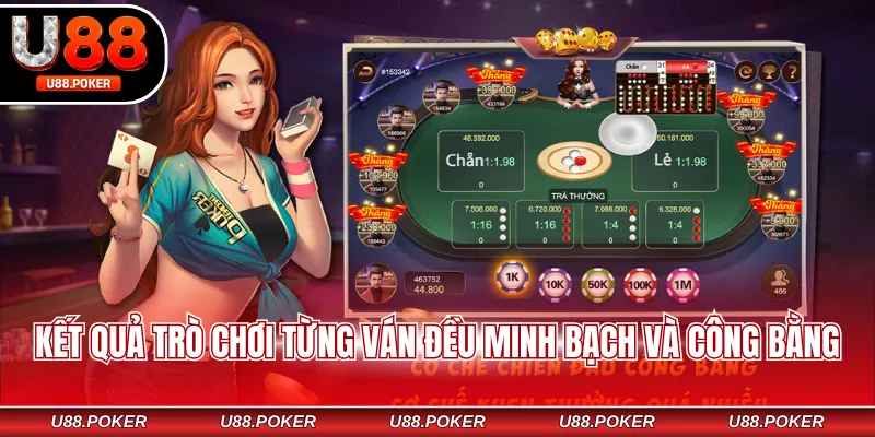 Xóc Đĩa Online U88 - Luật Và Hướng Dẫn Chơi Từ A Đến Z Kết quả trò chơi từng ván đều minh bạch và công bằng
